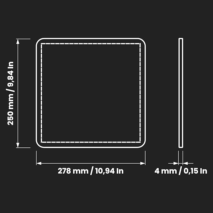 Repa Market 11" x 9" Replacement Air Filter for 8" Duct Filter Box – EU3 Class Purifier Filter for Dust Collection, Lint Trap – Air Purifier – HVAC Ventilation System Filters, Home Improvement