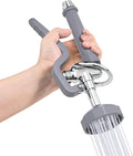 Commercial Sink Sprayer for Kitchen Sink: Akwadu Pre Rinse Spray Valve Head for Commercial Faucets - High Pressure Dish Sprayer Replacement for Restaurant Cleaning (Gray)