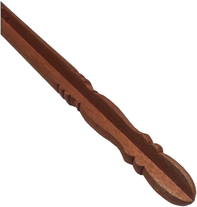 Renovators Supply Manufacturing Corner Protectors 39 1/4 in. Dark Oak Edge Protector, Sanded Corner Guard Pack of 2