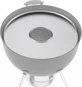 Stanbroil Round Griddle Insert for Weber 22" Kettle Charcoal Grills, Stainless Steel Flat Top Griddle Plate Plancha Kettle Grill Accessory