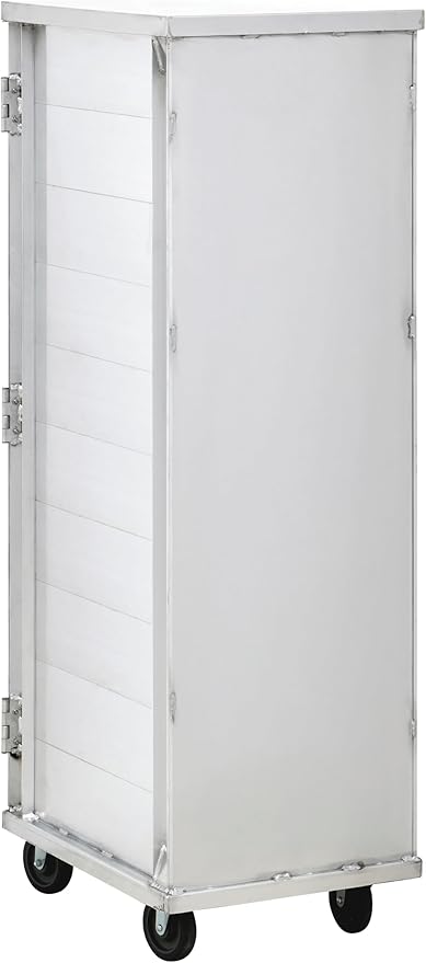 Commercial Enclosed 40-Tier Aluminum End Load NSF Bun Pan Rack with Clear Acrylic Door (28W-613)