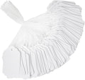 White Price Tags with String - Cuttte 1000PCS Pre-Strung Paper String Tags for Pricing, Hanging Garage/Yard Sale Clothing Jewelry Merchandise for Labeling 1.75 x 1.1 Inch