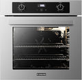 GASLAND 24 Inch Gas Wall Oven, ETL Certified Natural Gas Oven, Built-in Single Wall Oven, with Bake Broil Rotisserie Functions, Digital Timer and Convection Fan, 120V Cord Plug, Stainless Steel
