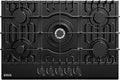 Empava 30 in. Gas Stove Cooktop 5 Italy Sabaf Sealed Burners NG/LPG Convertible in Black Tempered Glass, 30 Inch