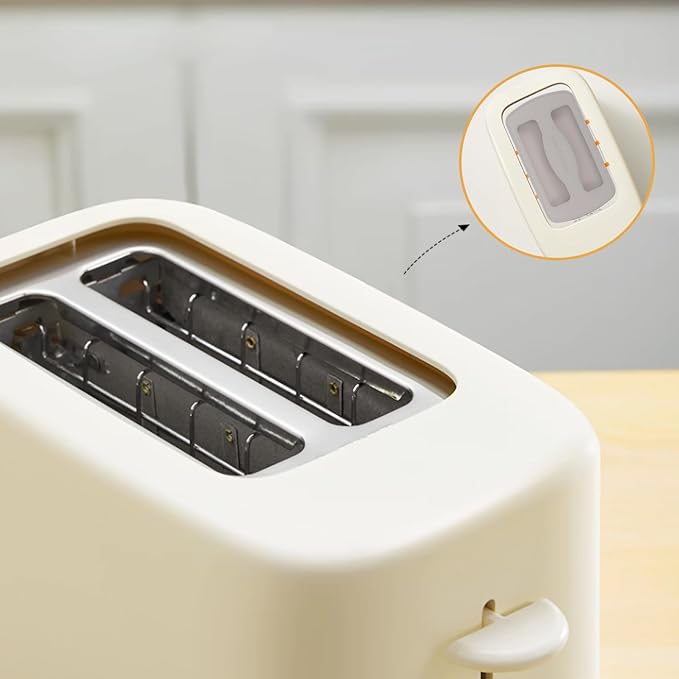iplusmile Silicone Toaster Cover Bread Maker Protective Lid for Kitchen Appliances Fit Easy to Clean Design Grey Color Breakfast Maker Accessory