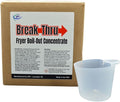 DPI Break-Thru Fryer Boil Out Cleaner, Powder Concentrate for Deep Fryers, Removes Grease and Carbon Deposits, Easy Use Scope Included, 26 Cleaning Cycles Per Box.