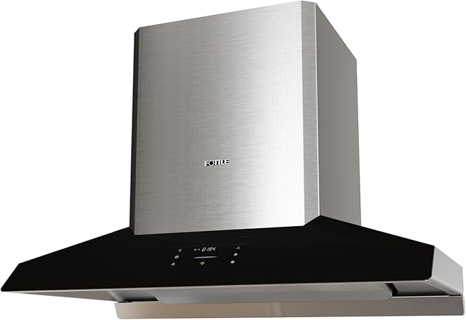 FOTILE EMG9050 36" Wall-mount Range Hood 1300 CFMs with Motion Control, 2 Speed Settings and Auto Turbo Mode | Auto-adjustable Capture Shield Technology | Delay Shutoff and Detachable Oil Plate