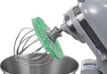 Whisk Wiper® PRO for Stand Mixers - Mix Without The Mess - The Ultimate Stand Mixer Accessory - Compatible With KitchenAid Tilt-Head Stand Mixers - 4.5qt, 5qt (Color: Aquamarine)
