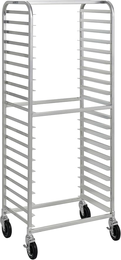 Commercial Fully Welded 20-Tier Aluminum Side Load NSF Sheet/Bun Pan Rack (32L-150)