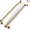 khtumeware 2 Pack 10 Inch(256mm) Champagne Bronze Cabinet Pulls Champagne Brass Kitchen Cabinet Handles Kitchen Cabinet Hardware for Cupboard Drawer Handles Dresser Pulls