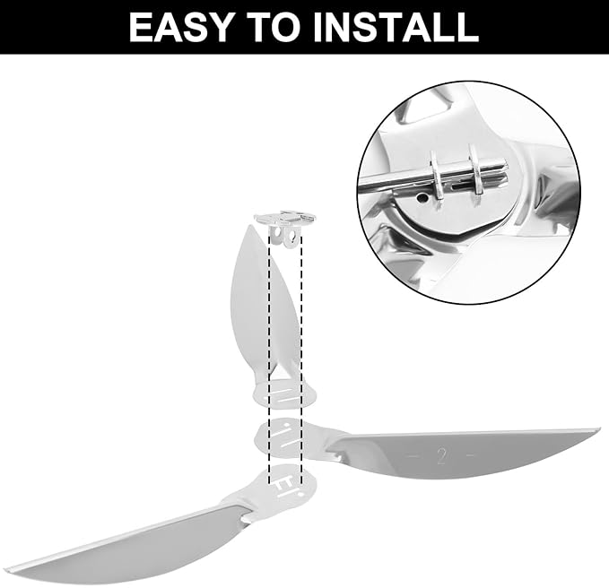 7441 Folding Replacement Parts for Weber Charcoal Grill Grate for Weber 22-1/2-Inch One-Touch Cleaning System Kit 7444, Stainless Steel Grate for Weber Kettle Parts for 22''Charcoal Grill