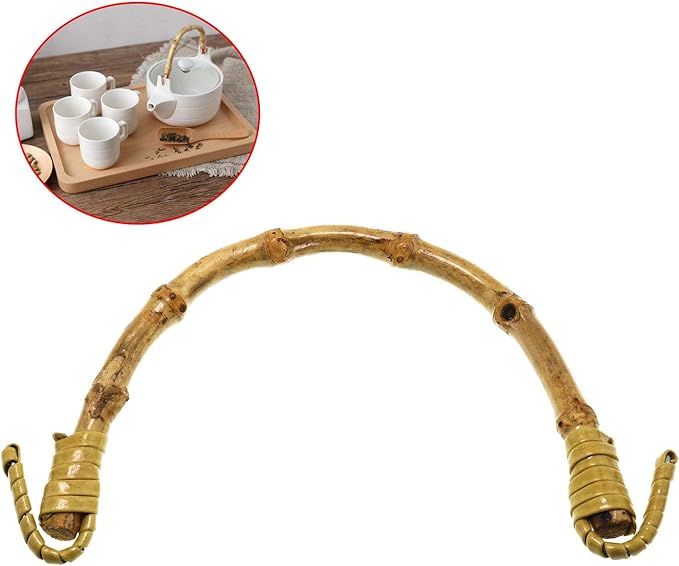 Bamboo Teapot Handle for Ceramic and Pottery Tea Pots and Unique Purses