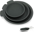 Silicone Pan Protectors (Include 8",10",12") Set Of 3,Frying Pans Protectors For Stacking Non Stick And Protecting Your fry pan, Compatible with Hexclad Cookware Set, Tfal Nonstick Frying Pans &More