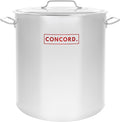 Concord Cookware Stainless Steel Stock Pot Kettle, 100-Quart