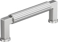 Amerock Ballard 3-3/4 inch (96mm) Center-to-Center Polished Chrome Cabinet Pull, BP3764326