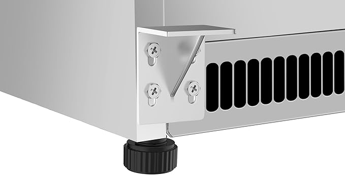 KoolMore 21 Cu. Ft. Commercial Freezer with Glass Door in Stainless Steel - Manual Defrost (KM-GDF20MD)