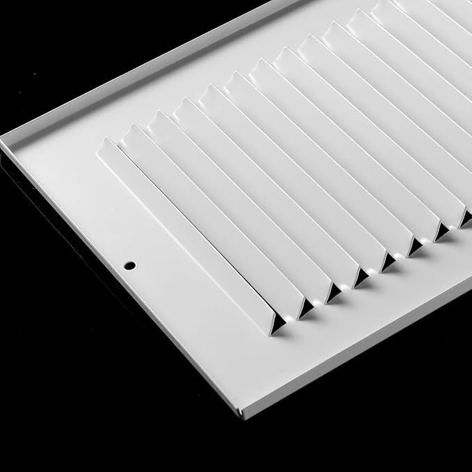 12x24 Return Air Grille(Duct Opening Size),Air Return Vent Cover,Flat Vent Cover,Rejillas De Aire Acondicionado Para Casa,Return Air Grilles,Outer Dimensions:13.75"Wx25.75"H(12"W x 24"H, Duct Opening)