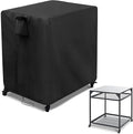 Kingling Outdoor Pizza Oven Table Cover for Ooni Large Table, Waterproof Outdoor Grill Prep Table Cover Pizza Oven Stand Cover - 36''L x 32''W x 31''H(Black)