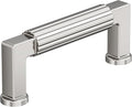 Amerock Ballard 3 inch (76mm) Center-to-Center Polished Nickel Cabinet Pull, BP37642PN