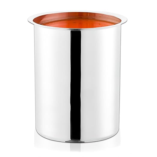 OCS Parts 2 Quart Bain Marie Pot | 6-3/4" x 4-3/8" Stainless Steel Pot for Warm or Cold Food, Sauces, Soups, or Organizing Cooking Utensils