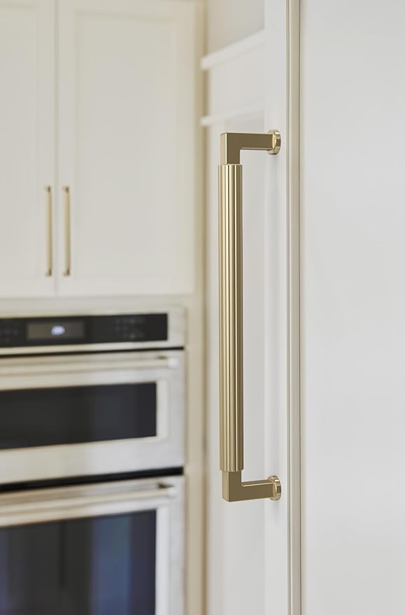Amerock Ballard 12 inch (305mm) Center-to-Center Golden Champagne Appliance Pull, BP37650BBZ