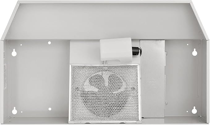 Broan-NuTone 412401 Non-Ducted Under-Cabinet Ductless Range Hood Insert, 24-Inch, White