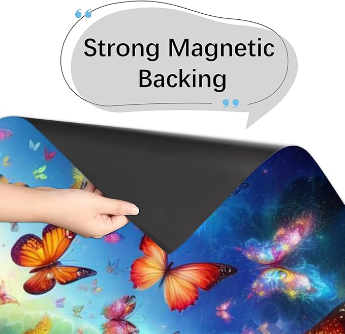 Dishwasher Magnet Cover Animal Rainbow Butterfly Dishwasher Decorative Cover Front Dishwasher Door Cover Reuseable Dishwasher Cover Panel Decal for Kitchen Refrigerator Home Appliances 23" X 26"