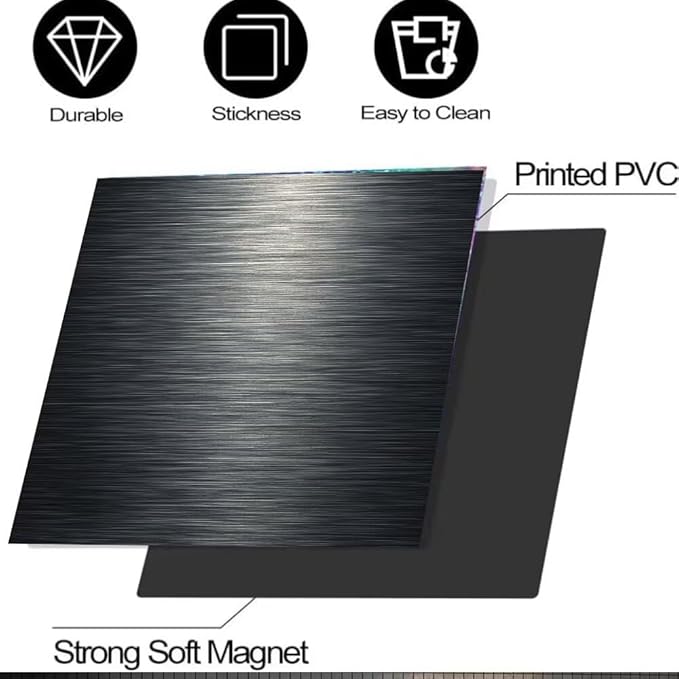 Stainless Steel Dishwasher Magnet Cover, Black Dishwasher Covers for Front, Magnetic Dishwasher Door Panel Decal - Kitchen Decorative Fridge Appliances Sticker, 23"x 26"