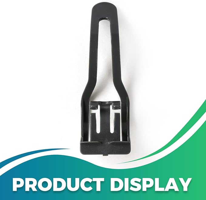 Dishwasher Dishrack No-Flip Clip 10001629 Compatible with Bosch Dishwashers, Replacement for 00613052 1560080 613052, Prevents Rack Tipping – 3 Pack