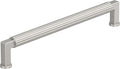 Amerock Ballard 7-9/16 inch (192mm) Center-to-Center Satin Nickel Cabinet Pull, BP37646G10