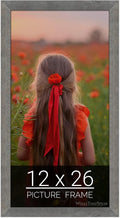 wallsthatspeak 12x26 American Barn Picture Frame for Puzzles Posters Photos or Artwork