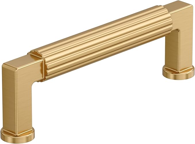 Amerock Ballard 3-3/4 inch (96mm) Center-to-Center Champagne Bronze Cabinet Pull, BP37643CZ