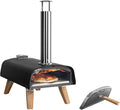 BOSKA Pizza Oven Outdoor Pro Pellet - Portable Pellet Pizza Oven - Pizza in 90s seconds - Wood Pellets - Outdoor Cooking - Includes Bottle Opener and Pizza Stone