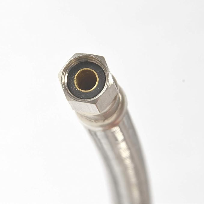 LONG Refrigerator Hose (30 FT) - Universal Fit to ALL Refrigerator Brands - Icemaker Water Supply Line - ¼” x ¼” Connections - Refrigerator Supply Hose for Ice & Water