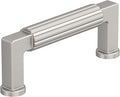 Amerock Ballard 3 inch (76mm) Center-to-Center Satin Nickel Cabinet Pull, BP37642G10