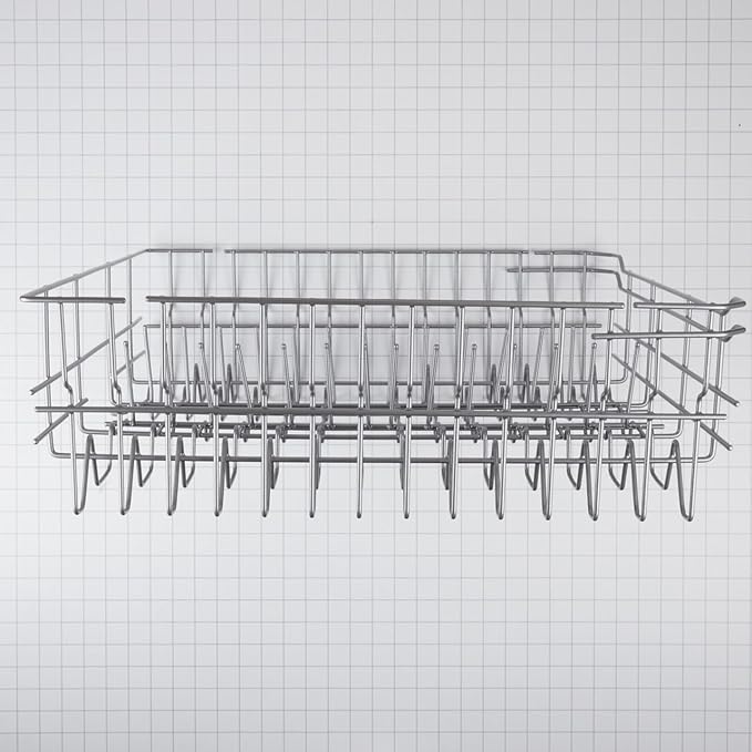 Whirlpool W10728863 Genuine OEM Dishwasher Upper Dishrack Assembly Replacement Part - Replaces W10056270, W10078137, W10312791, and more