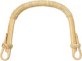 uxcell Bamboo Teapot Handle U-Shape Handle Replacement for Span 4.3-5.1 Inch Ceramic Pottery Tea Pots Tea Kettle Accessories Supplies, Rattan Winding