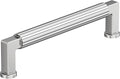 Amerock Ballard 5-1/16 inch (128mm) Center-to-Center Polished Chrome Cabinet Pull, BP3764426