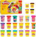 Play-Doh 22 Pack Ultimate Color Variety, Bulk Assorted Colors, 2 & 4 Ounce Modeling Compound Cans, Kids Arts & Crafts, Preschool Toys, Ages 2+ (Amazon Exclusive)