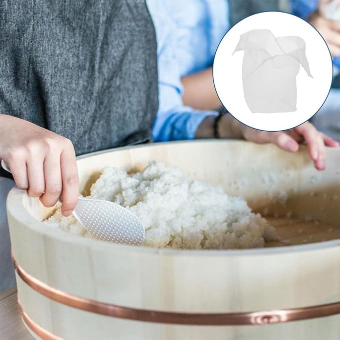 TIDTALEO 2pcs Reusable Kitchen Steamer Liners Muslin Cloth Bags for Rice Cooker and Steamer Basket Non- to Clean for Healthy Cooking