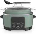 Ninja Foodi PossibleCooker PRO MC1000 8.5Qt Multicooker 8 in 1 Slow Cooker,Warmer, Glass Lid, Integrated Spoon, Nonstick (Green Sage)