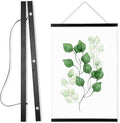 WITCOLOR 25x17 25x36 25x25 Poster Frame, Magnetic Black Wood Wooden Frame Hanger for Photo Picture Canvas Artwork Art Print Wall Hanging (1 Pack, 25", Black)