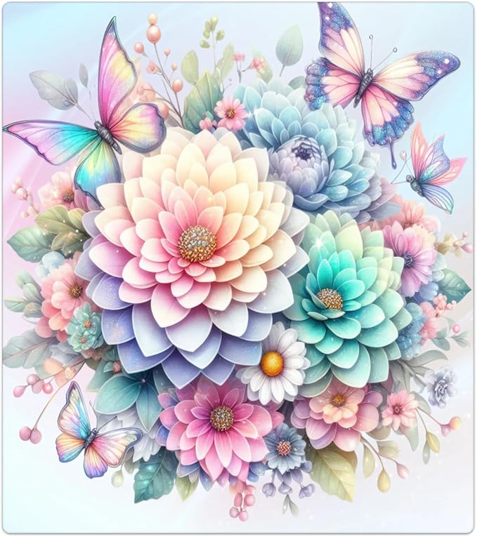 Rainbow Flower Dishwasher Magnet Cover for The Front Dishwasher Door Cover Panel Decals Magnetic Refrigerator Cover for Kitchen Farmhouse Home Decor 23 X 26 in