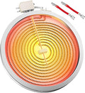 𝟮𝟬𝟮𝟲 𝙐𝙥𝙜𝙧𝙖𝙙𝙚𝙙 W11047722 8523692 W10248262 10" Radiant Surface Heating Element by puxyblue Fit for Whirl-pool Ken-more May-tag Electric Stove Range Replaces WP8273992 PS11775308 AP6041999