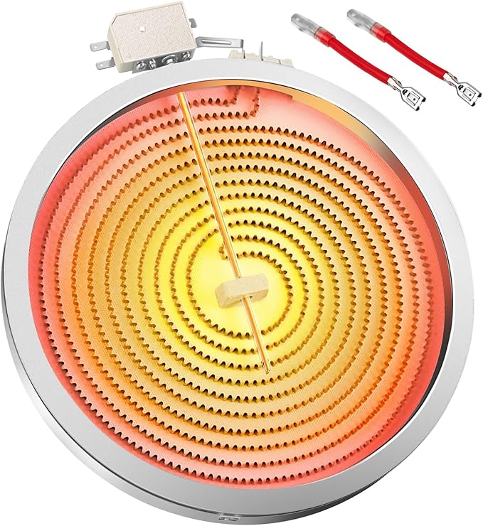 𝟮𝟬𝟮𝟲 𝙐𝙥𝙜𝙧𝙖𝙙𝙚𝙙 W11047722 8523692 W10248262 10" Radiant Surface Heating Element by puxyblue Fit for Whirl-pool Ken-more May-tag Electric Stove Range Replaces WP8273992 PS11775308 AP6041999