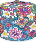 Ethnic Floral Pressure Cooker Cover Instant Pot Accessories Instant Pot Kitchen Appliance Dust Cover with Pockets for Rice Cooker Air Fryer Slow Cooker Dust Covers for Kitchen Size S