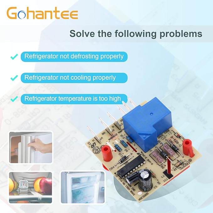 W10352689 Refrigerator Main Control Board Adaptive Defrost Control Board Replaces #4388931 Replacement for Whirlpool, Kenmore, Maytag, Kitchenaid