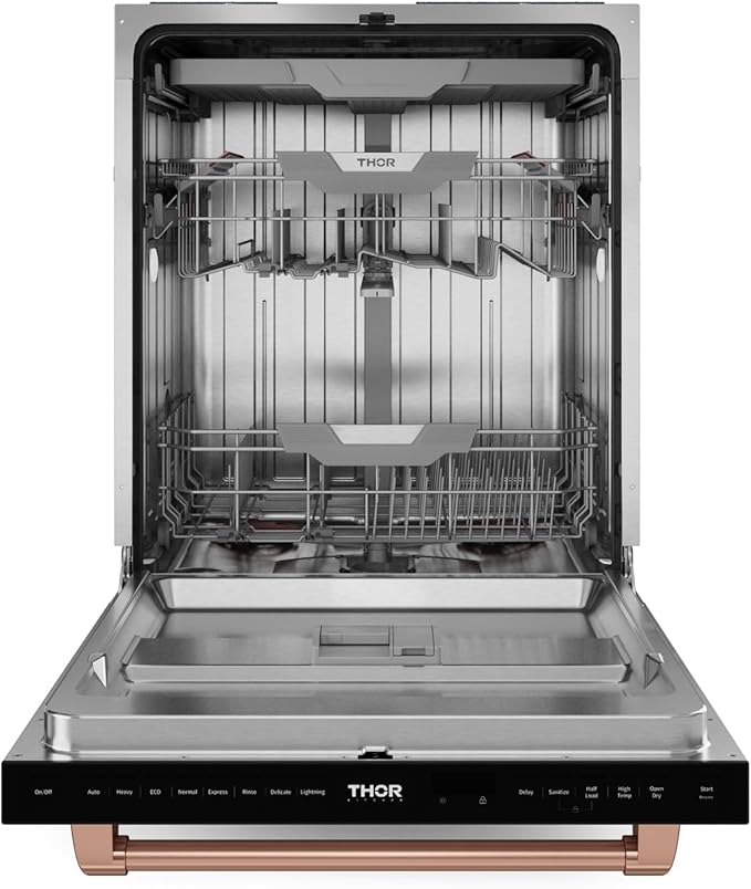 Gordon Ramsay by THOR Kitchen 24 Inch Dishwasher Black/Rose Gold