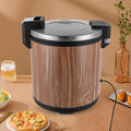 DNYSYSJ 6 Gallon Commercial Rice Steamer Cabinet, 23l Electric Rice Warmer with Temperature Settings, Stainless Steel Rice Warmer Stand for Restaurants, Catering, And Parties, Not Cooker