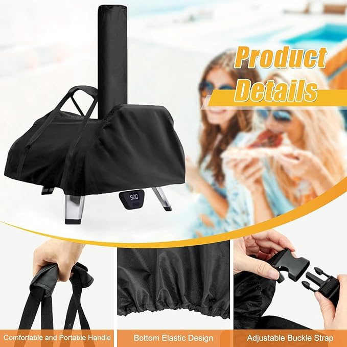Pizza Oven Cover for Ooni Karu 2 Pro and Karu 16,TwoPone Waterproof Pizza Oven Accessories Carry Cover for Outdoor